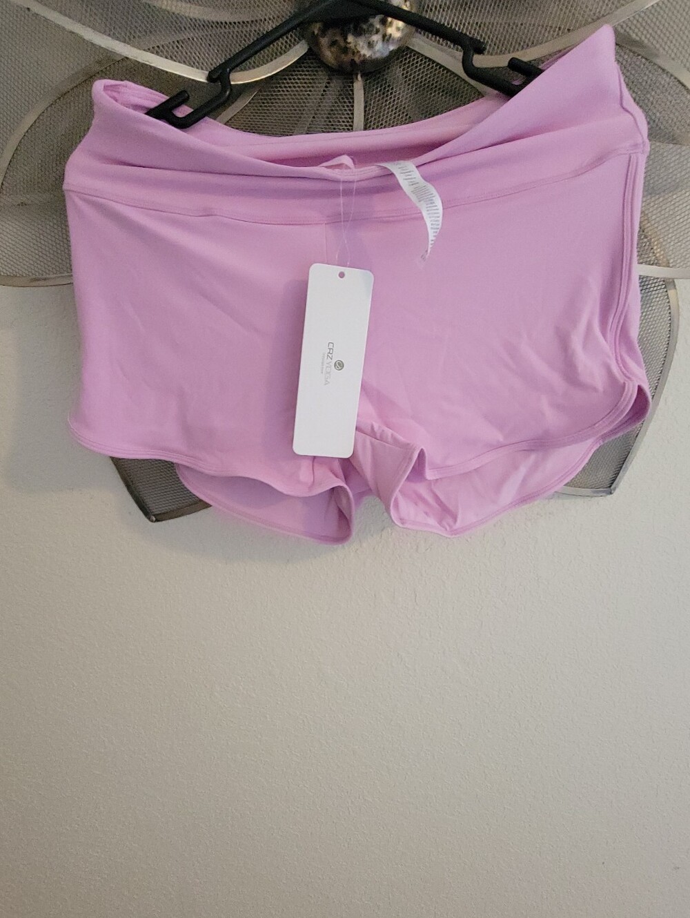 Crazy Yoga Swimshorts Women's Stretch Boyshorts - Light Lavender
